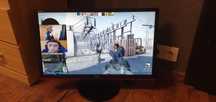 Monitor AOC 24' 1080p 75hz + ramię