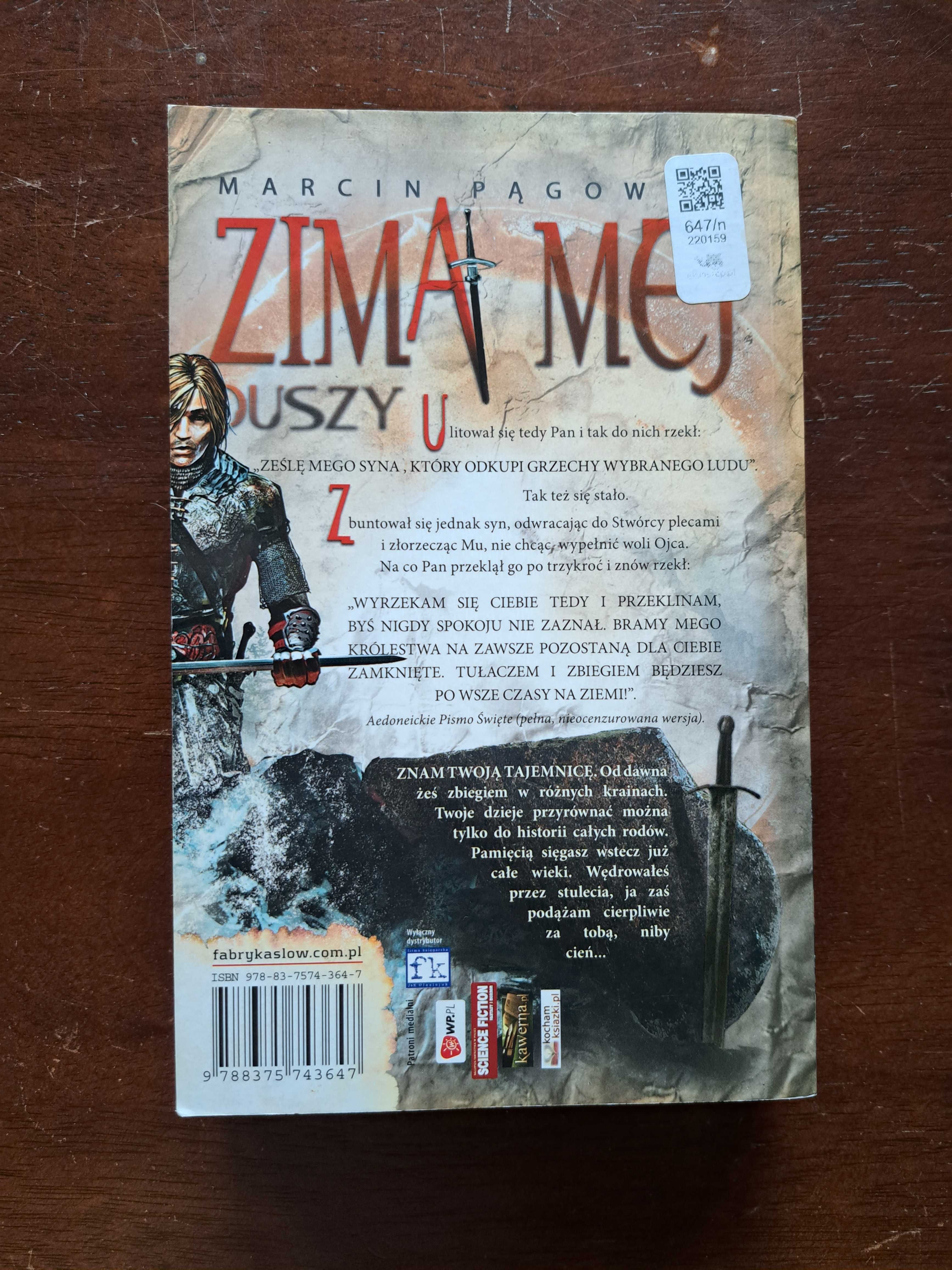Książka Zima mej duszy Marcin Pągowski