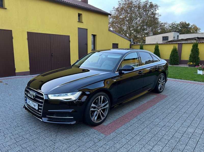 Audi A6 C7, 2.0 quatro s-line, salon Polska