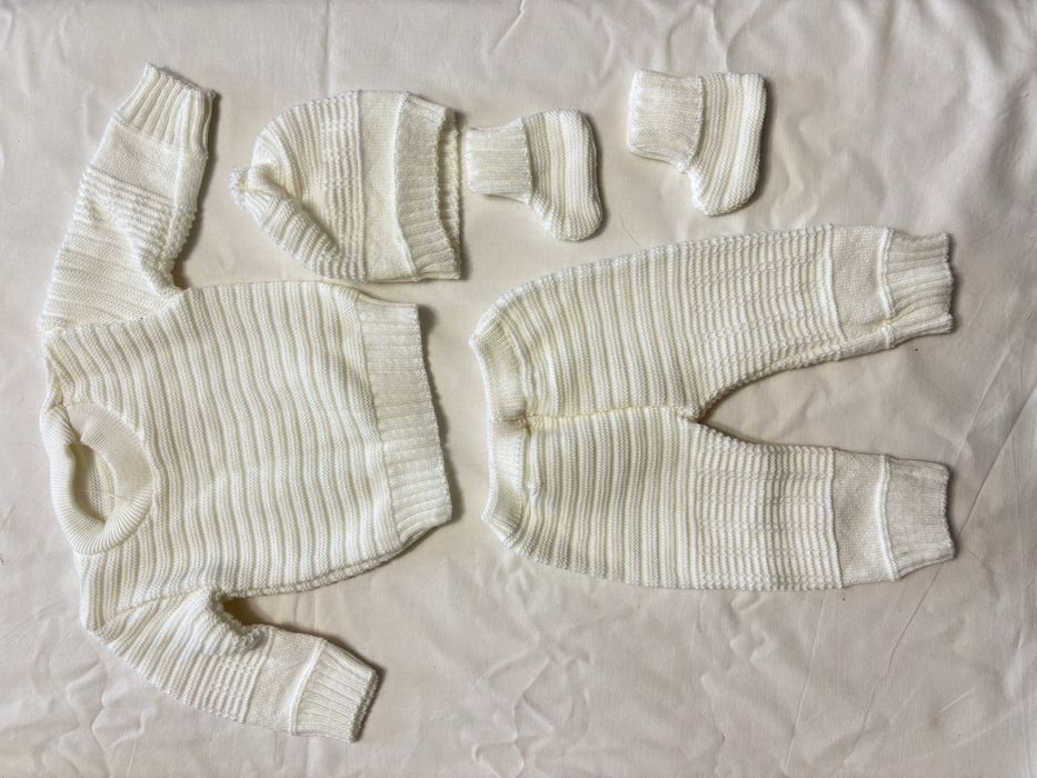 Комбінезон дитячий. Чоловічок. Ромпер теплий. Вязаний комбінезон