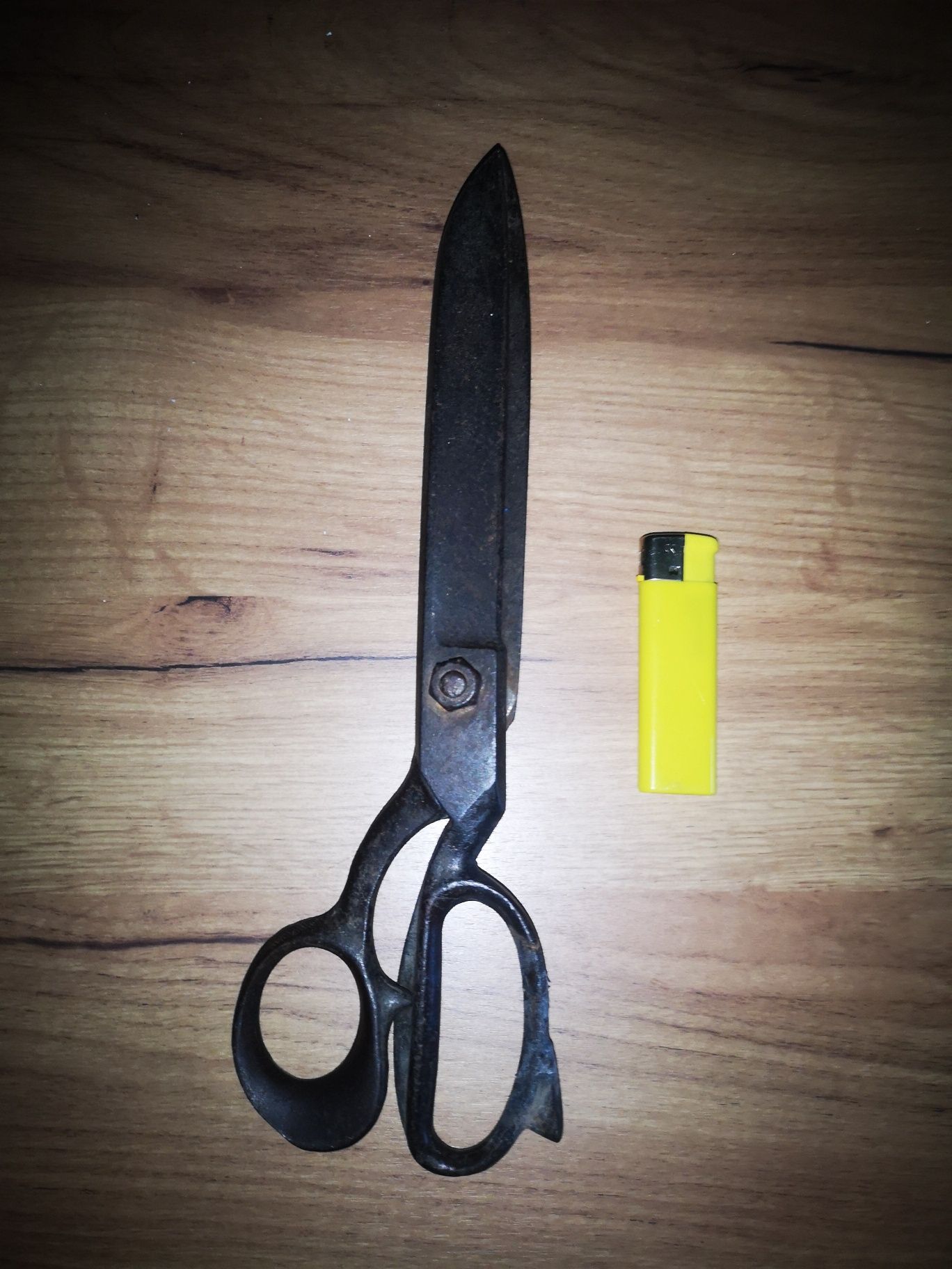 Stare nożyce krawieckie 31cm