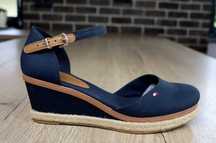 Tommy Hilfiger damskie espadryle na koturnie 39 ( 25,5 cm)