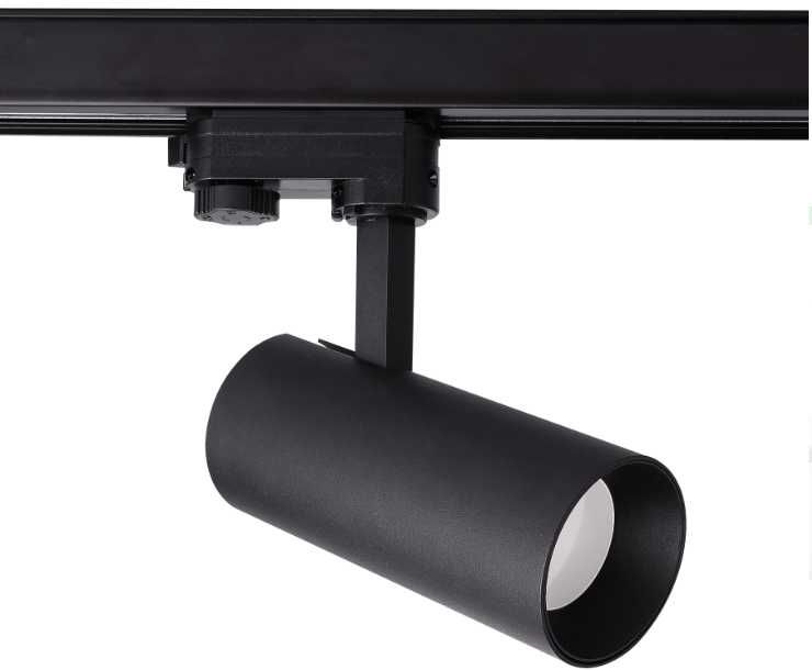 2x lampa ICE Czarna 3-fazowa LIGHT PRESTIGE