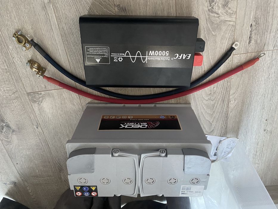 EAFC 5000 кВт, батарея  DECK AGM 105A