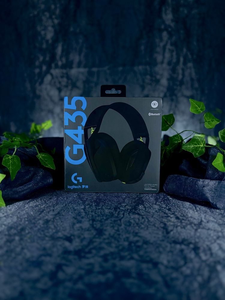 Logitech G435 | Logitech | Навушники | Чорні/білі