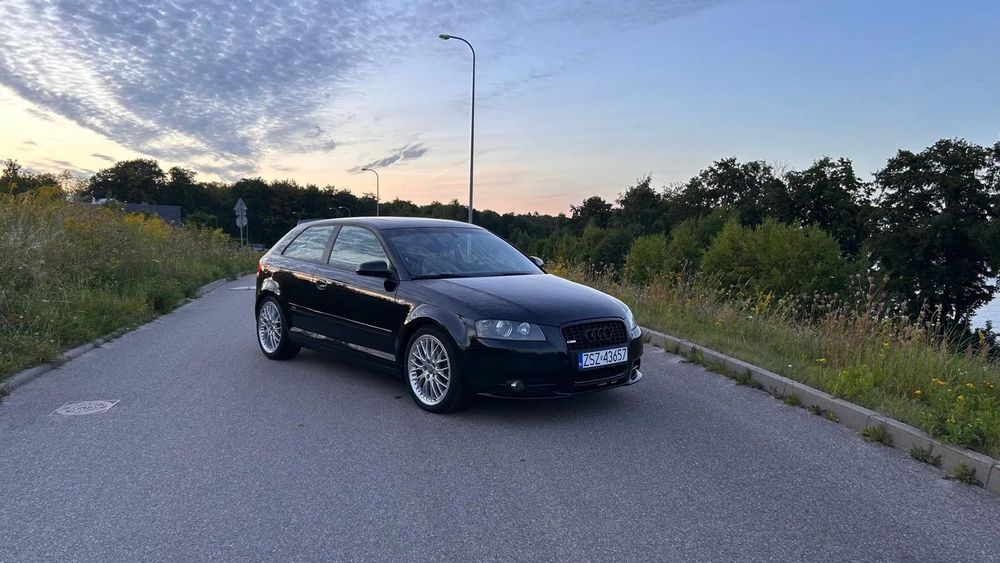 Audi A3 3-drzwiowe AUDI A3 8P 2.0FSI Full S-Line Niski Przebieg !!!