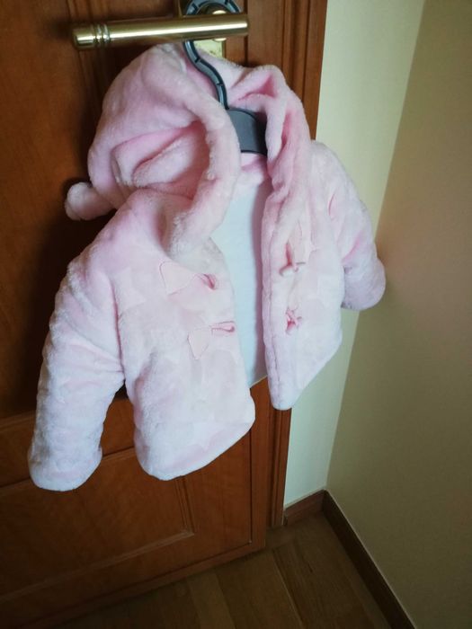 Casaco Maiorista quentinho menina 6 meses