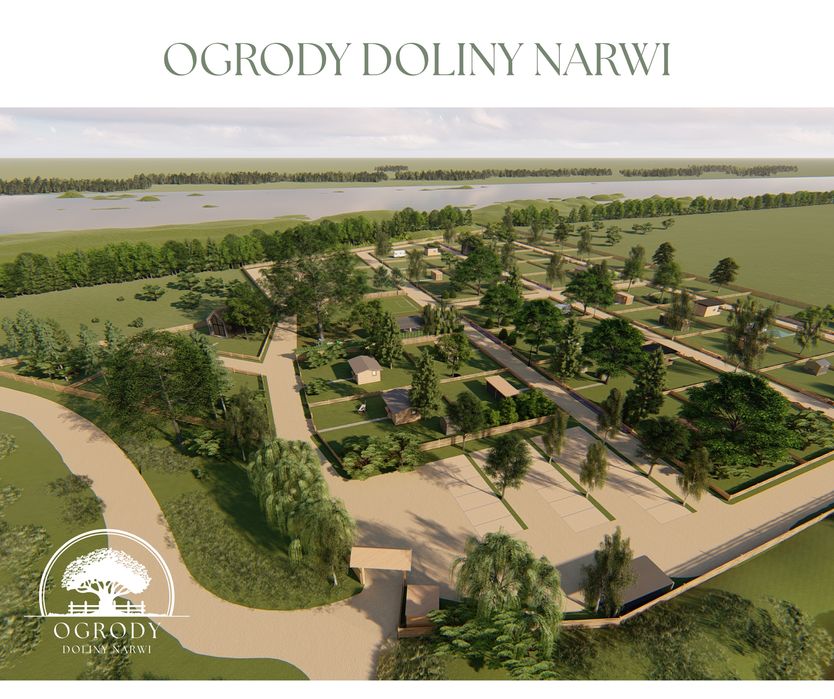Działki ROD Ogrody Doliny Narwi Pułtusk Grabówiec