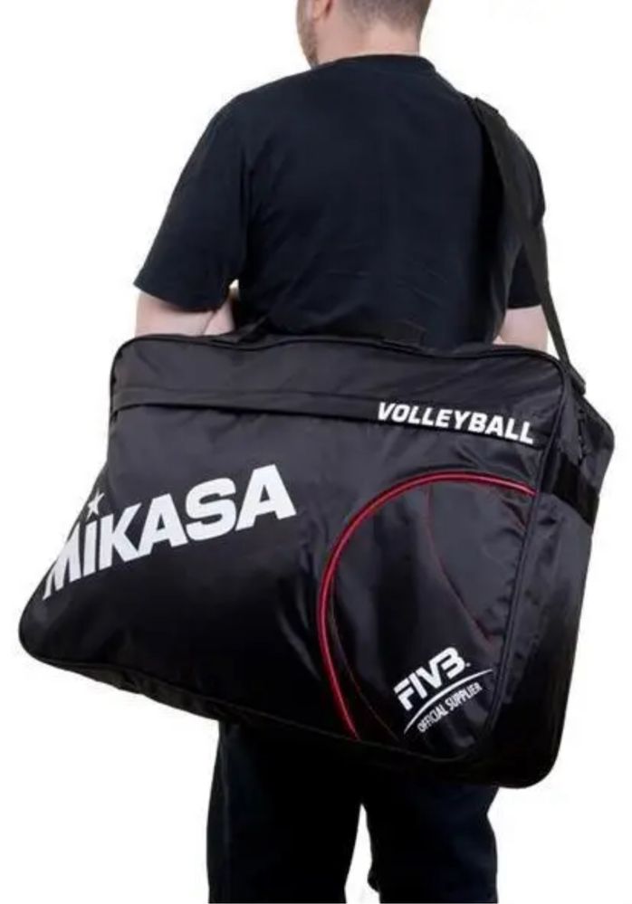 Нова сумка для волейбольних мячів Mikasa VL6B-BK (Оригінал)
