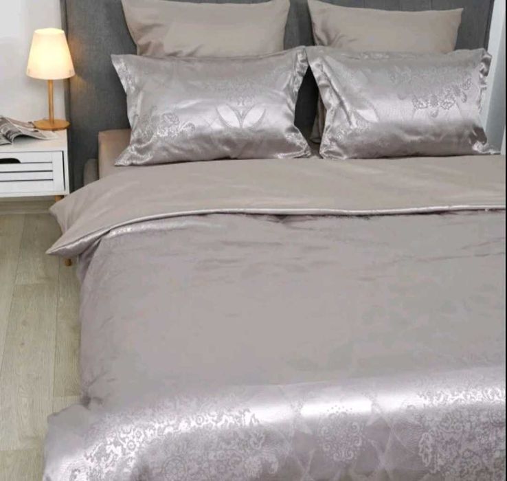 Безкоштовна доставка. Сатин жакард Вилюта Viluta 100% бавовна