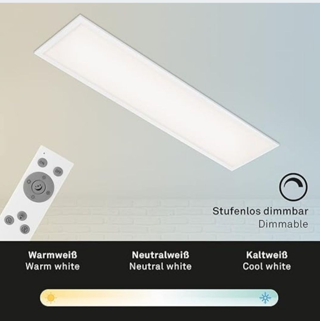 Panel sufitowy BRILONER LED 230V 100 x 25 x 6,5 cm