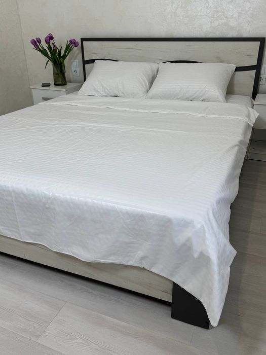 Постільна білизна Страйп Бязь однотонна