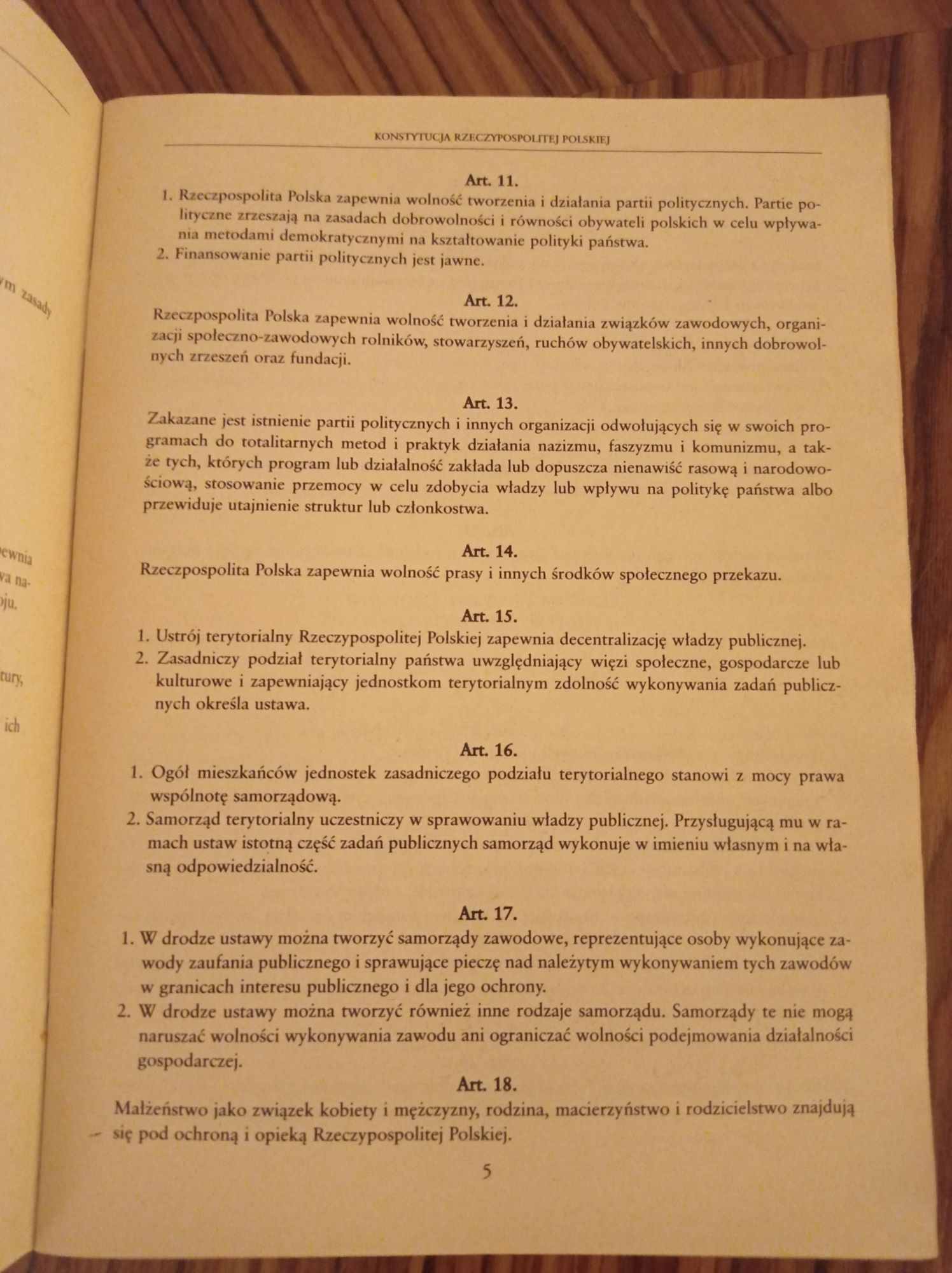 Konstytucja Rzeczypospolitej Polskiej z 1997 roku