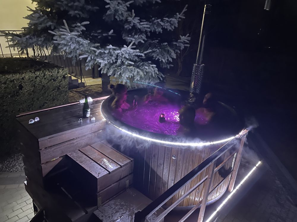 Mobilna Balia Ruska Bania Gorące Jacuzzi wynajem na doby