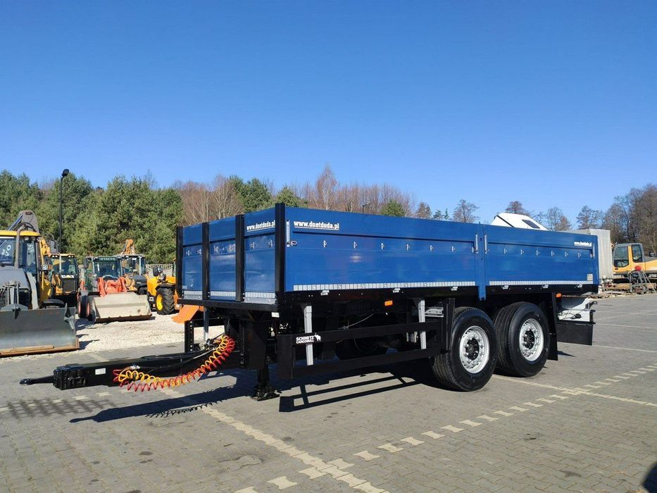 Schmitz Cargobull Ciężarowa 2-osiowa na poduszkach Tandem Stan Unikat !!!  Budowlanka , Budowlana Długość