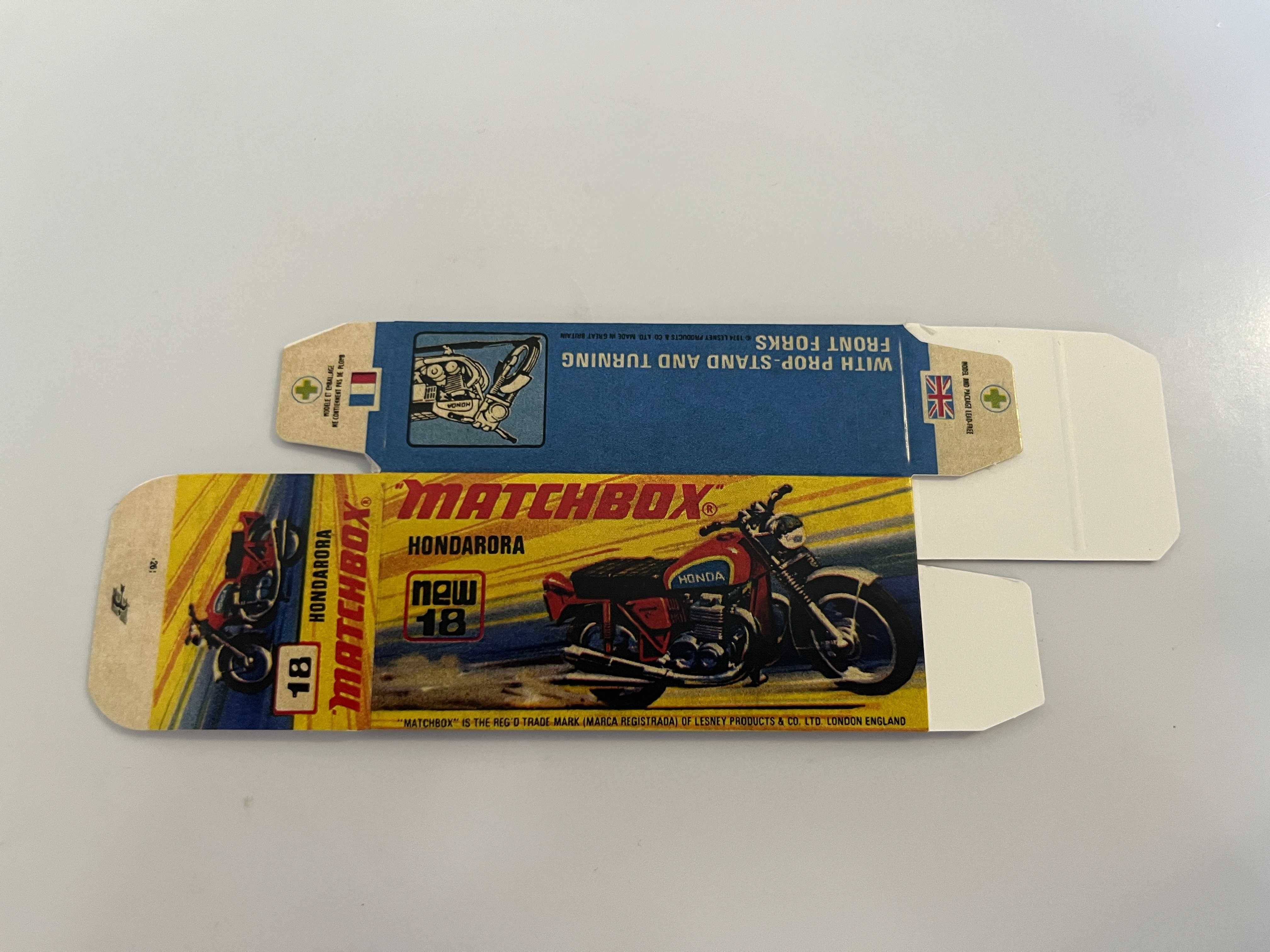 Caixa de reprodução para Matchbox Superfast Diversos modelos esc. 1:75