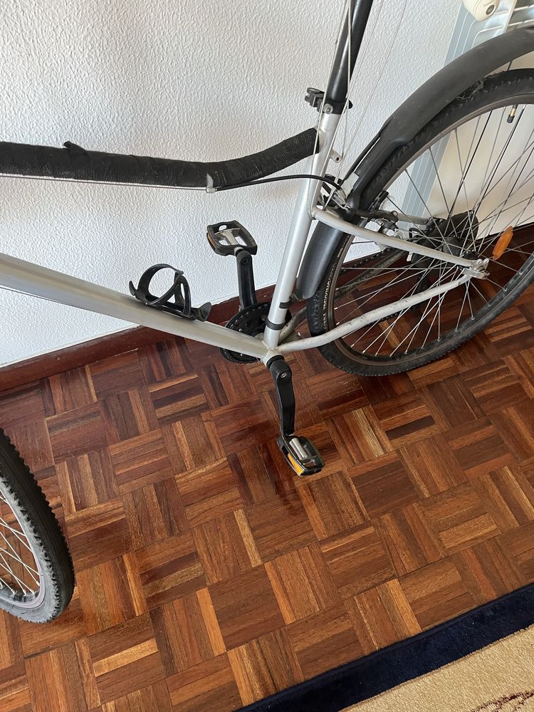 Bicicleta trekking decathlon riverside