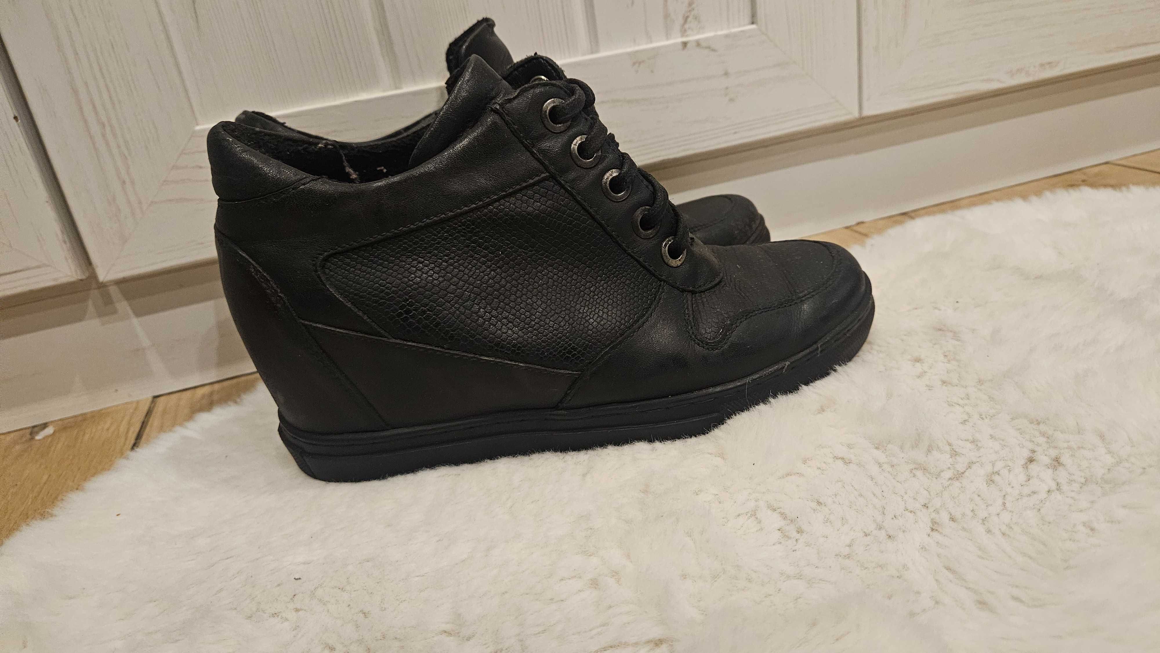 Botki jesienno zimowe wiosenne 37 primark lasocki hi-tec za kostke