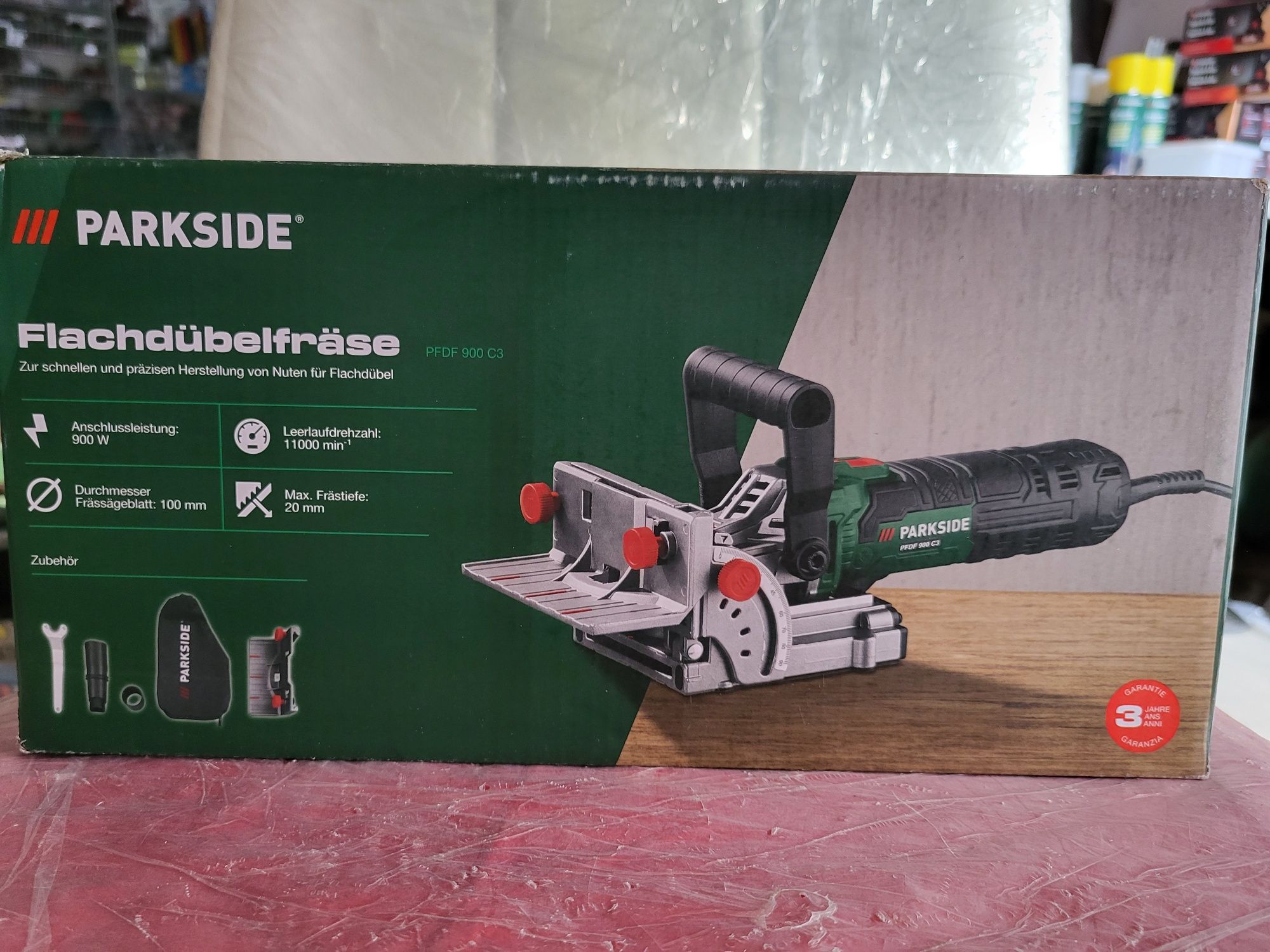 Ламельний фрезер Parkside PFDF 900 C3