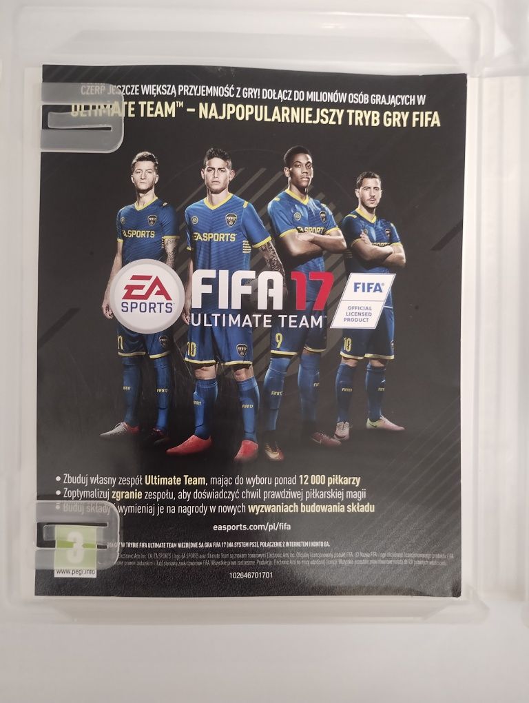 FIFA 17 PS3 polska wersja jezykowa