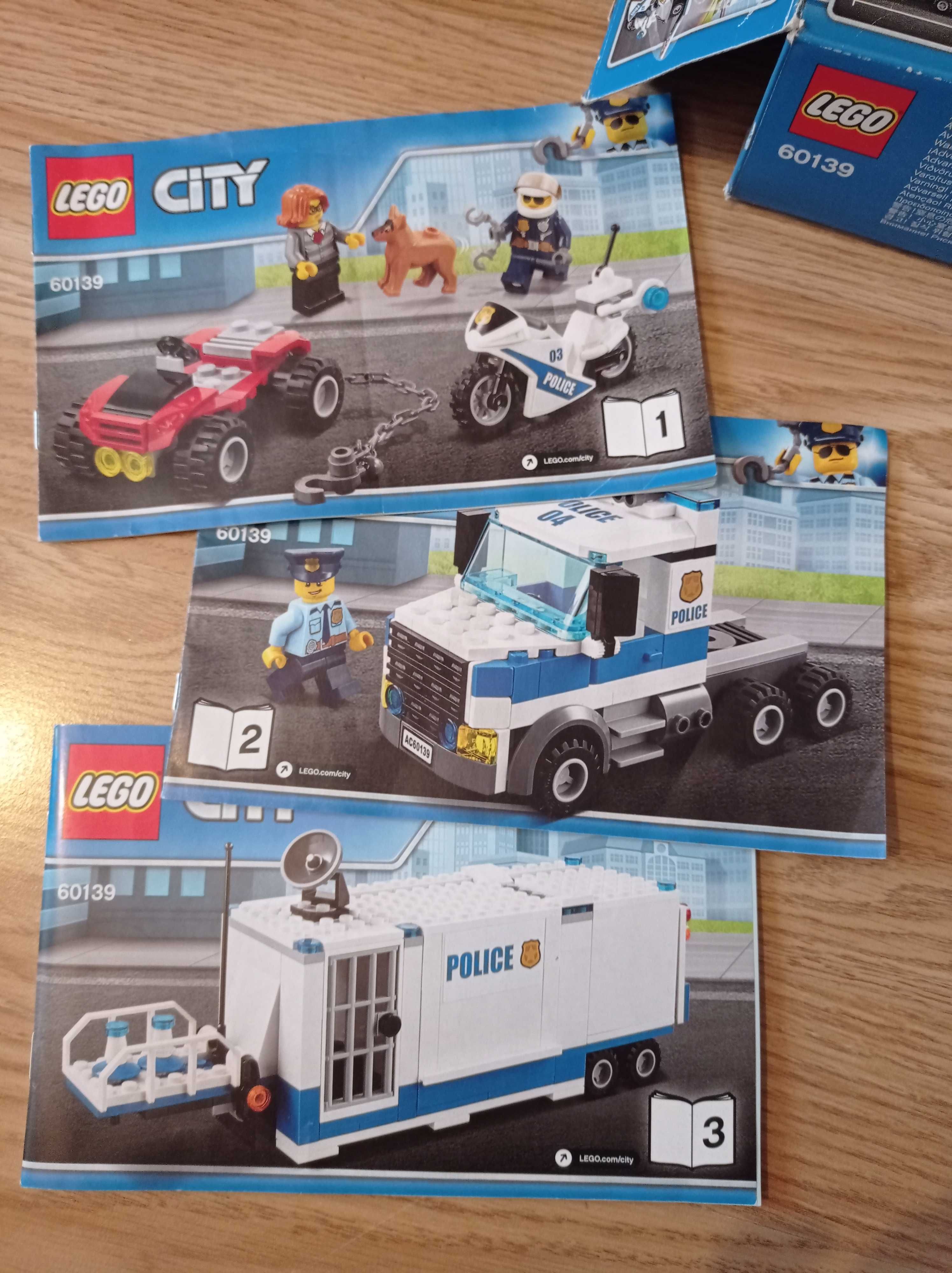 LEGO city 60139 mobilne centrum dowodzenia