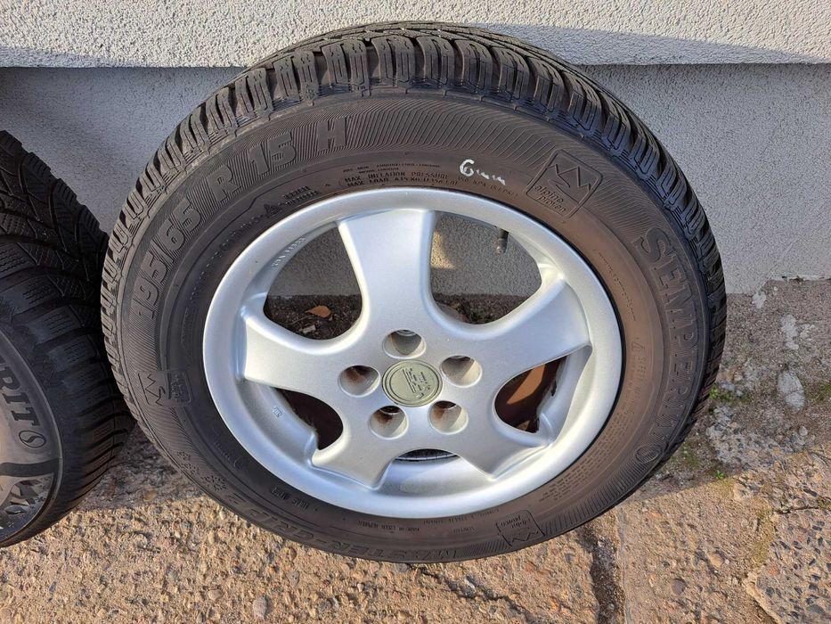 Felgi aluminiowe koła opony zimowe Vw Bora Golf IV Audi a3 5X100 15
