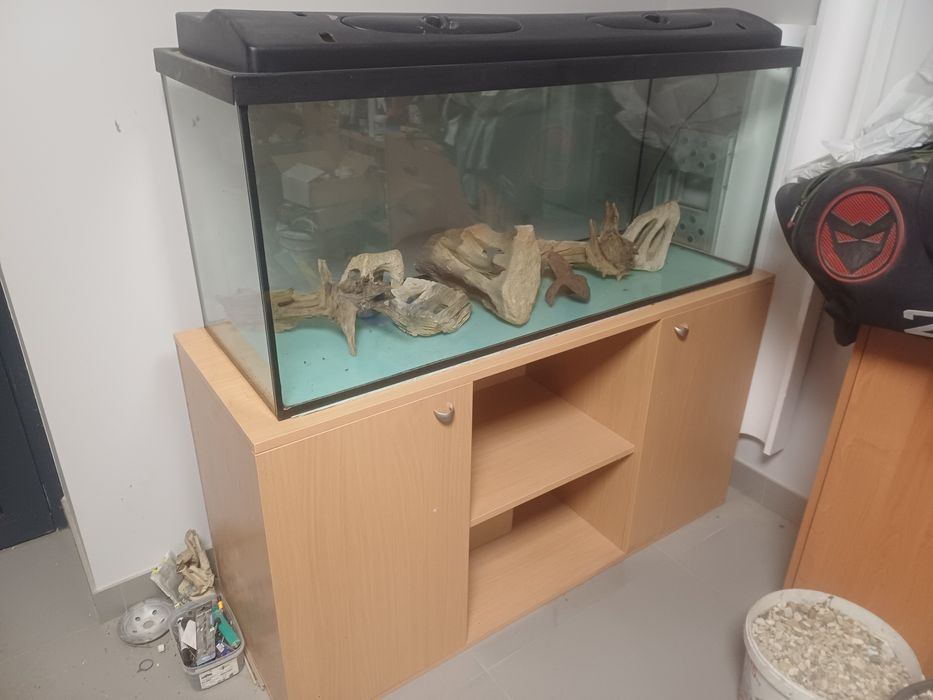 Akwarium 240L  cały zestaw  dużo dodatków