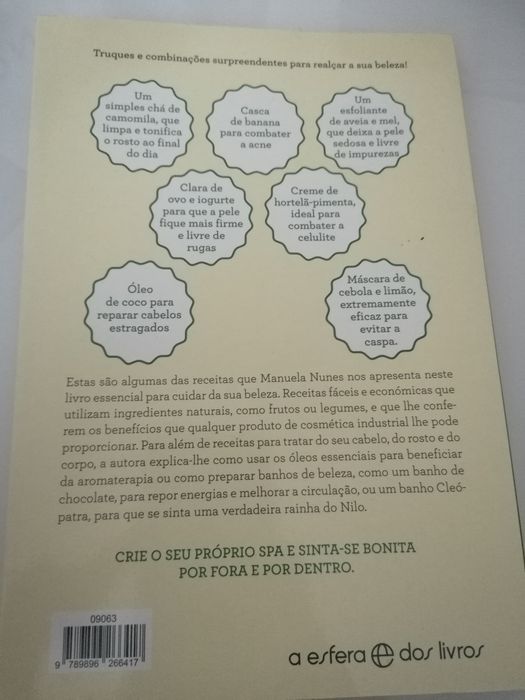 Um spa em casa Manuela Nunes