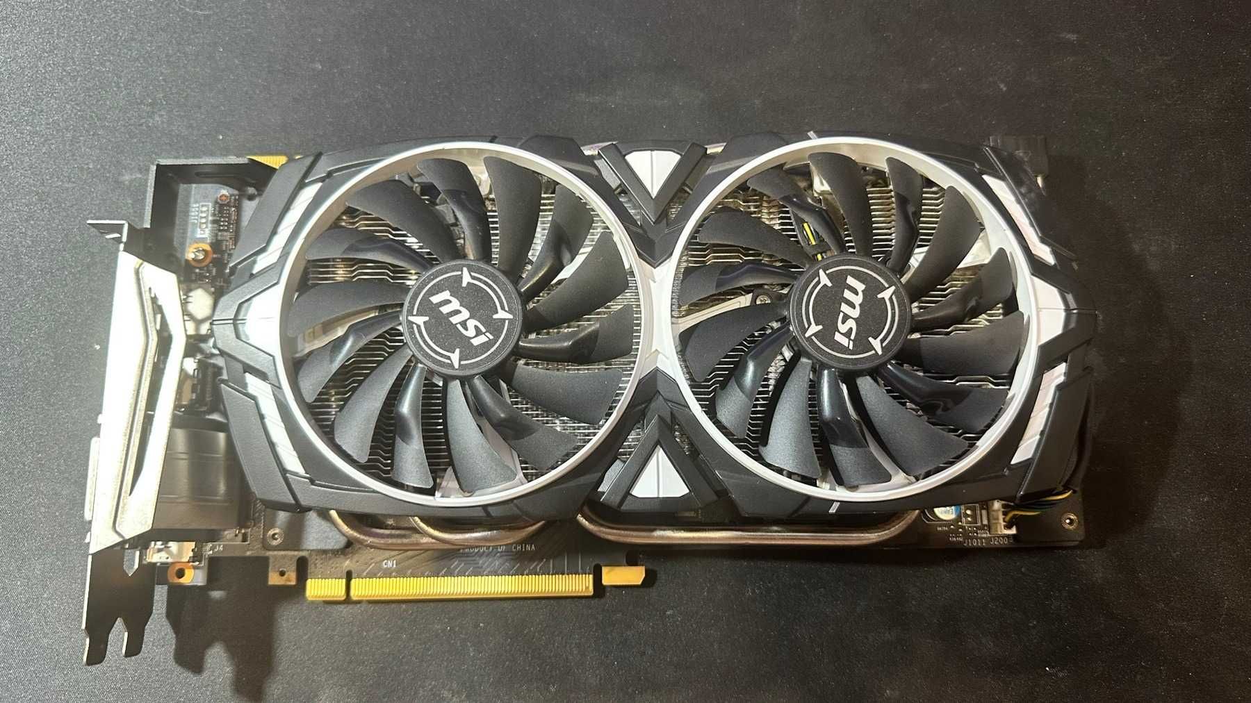 MSI GeForce GTX 1070 8 gb неробоча