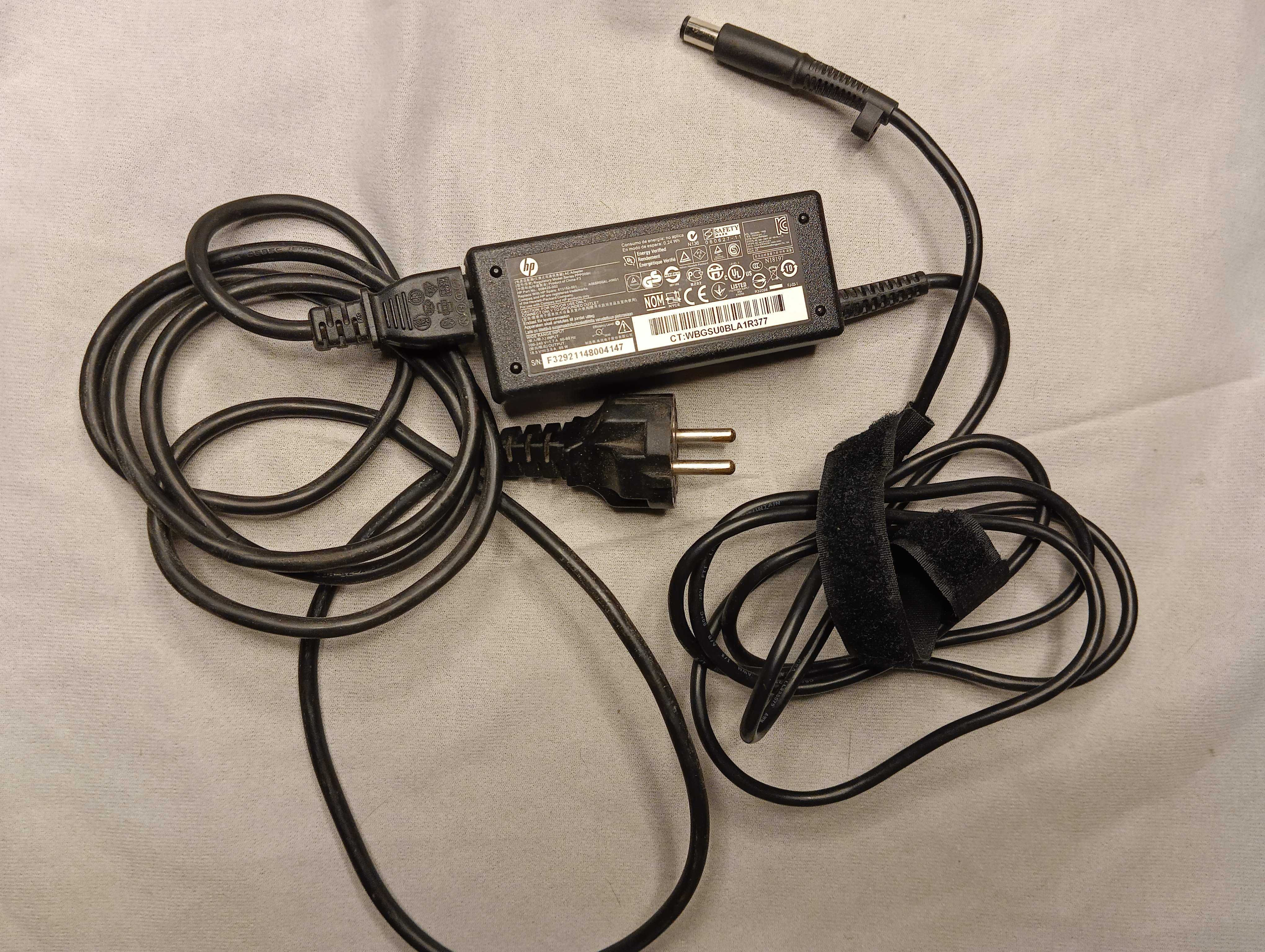 Блок живлення зарядне до ноутбука HP 18.5V 3.5A 65W (7.4×5.0mm+Pin)