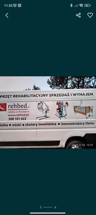 Łóżko rehabilitacyjne ortopedyczne montaż i transport gratis