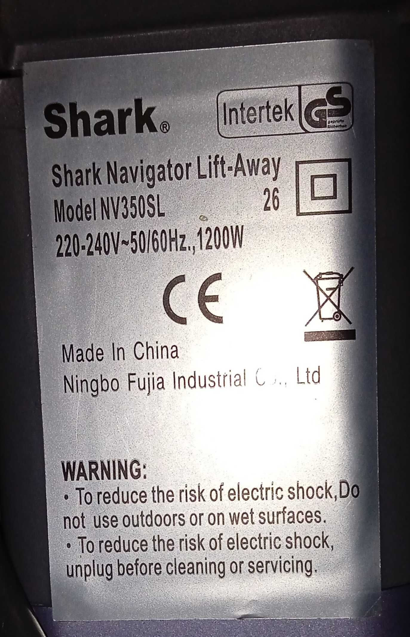 Пылесос Shark NV350SL