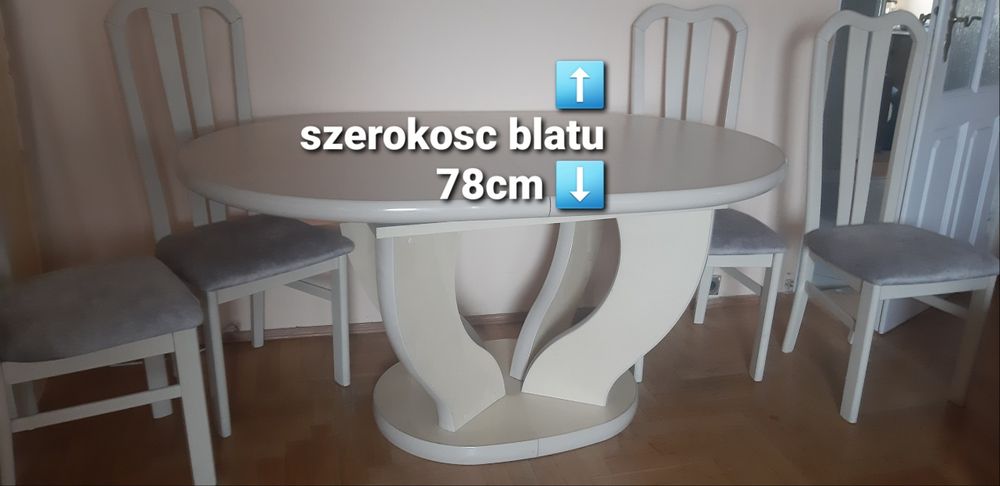 Stół i  4 krzesła