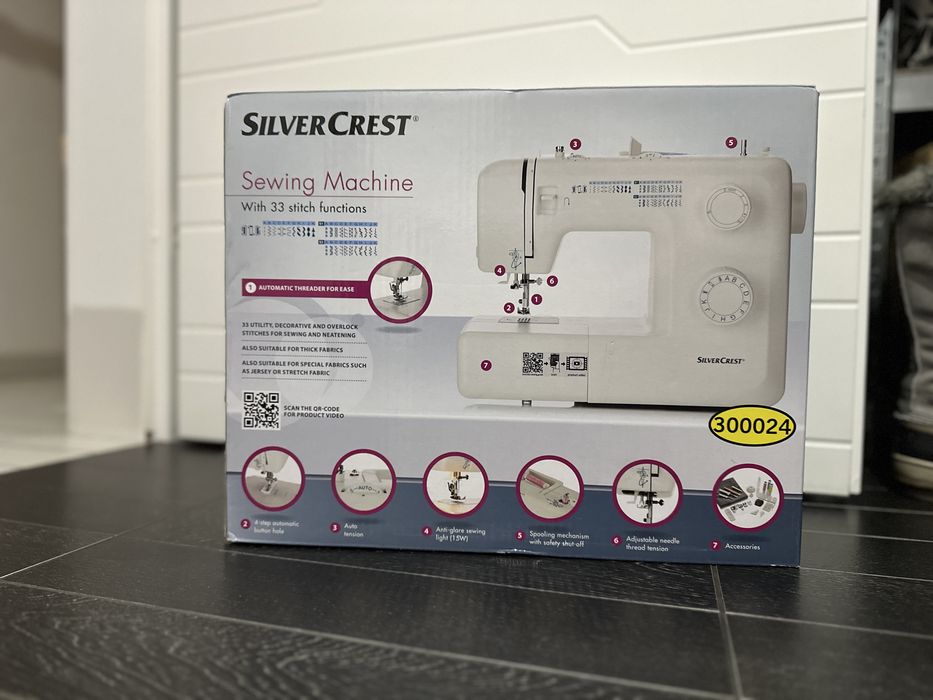 SilverCrest maszyna do szycia SM 33 nowa