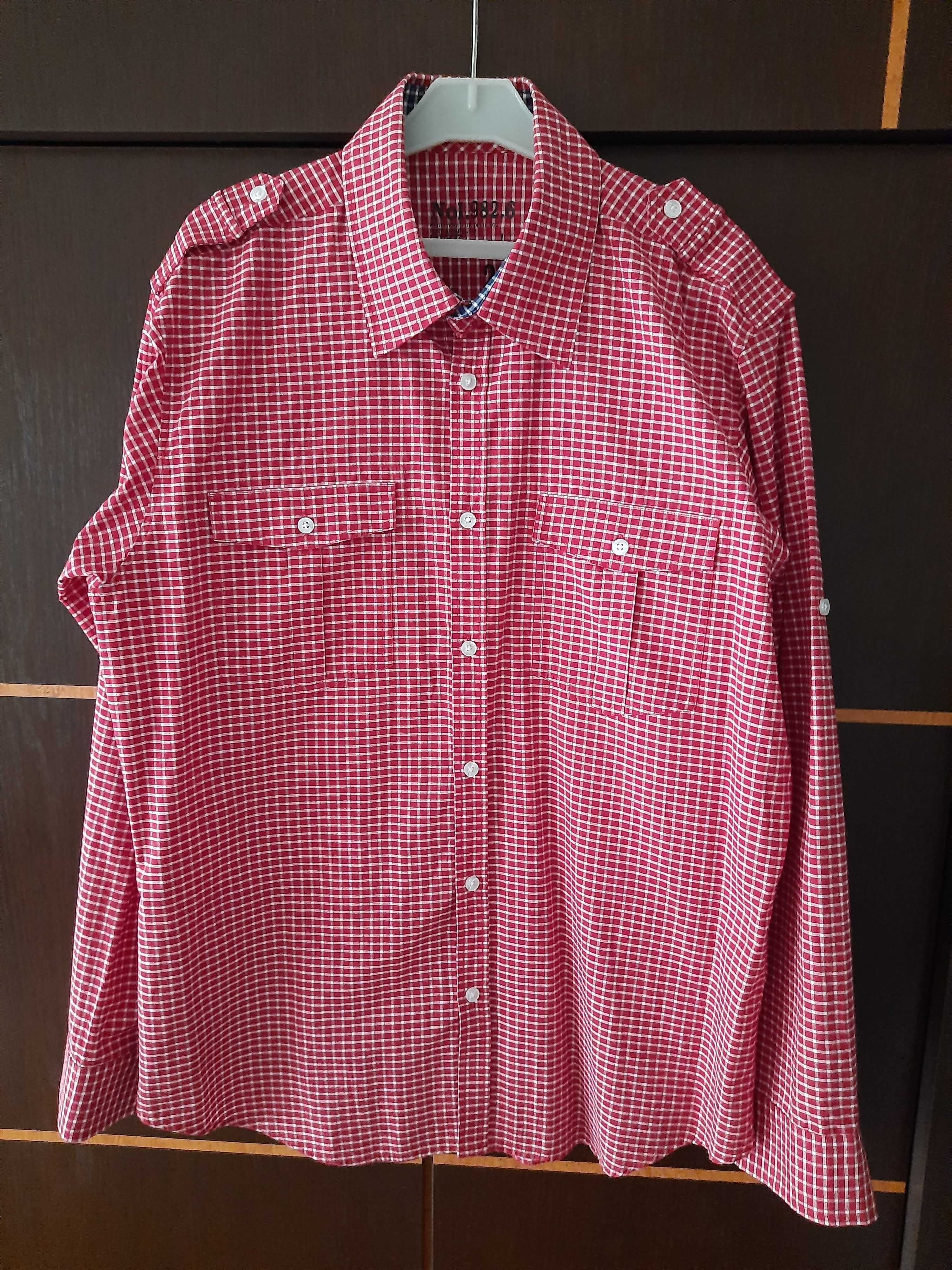 Koszula męska w kratę marki NEXT roz. L