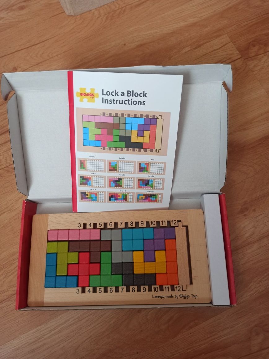 Lock a  Block logiczna gra Tetris