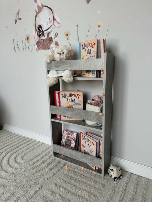 Дитячий новий стелаж полиця шафа етажерка стеллаж полка шкаф этажерка