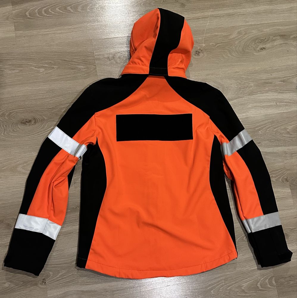 Kurtka ratownik - softshell fluo