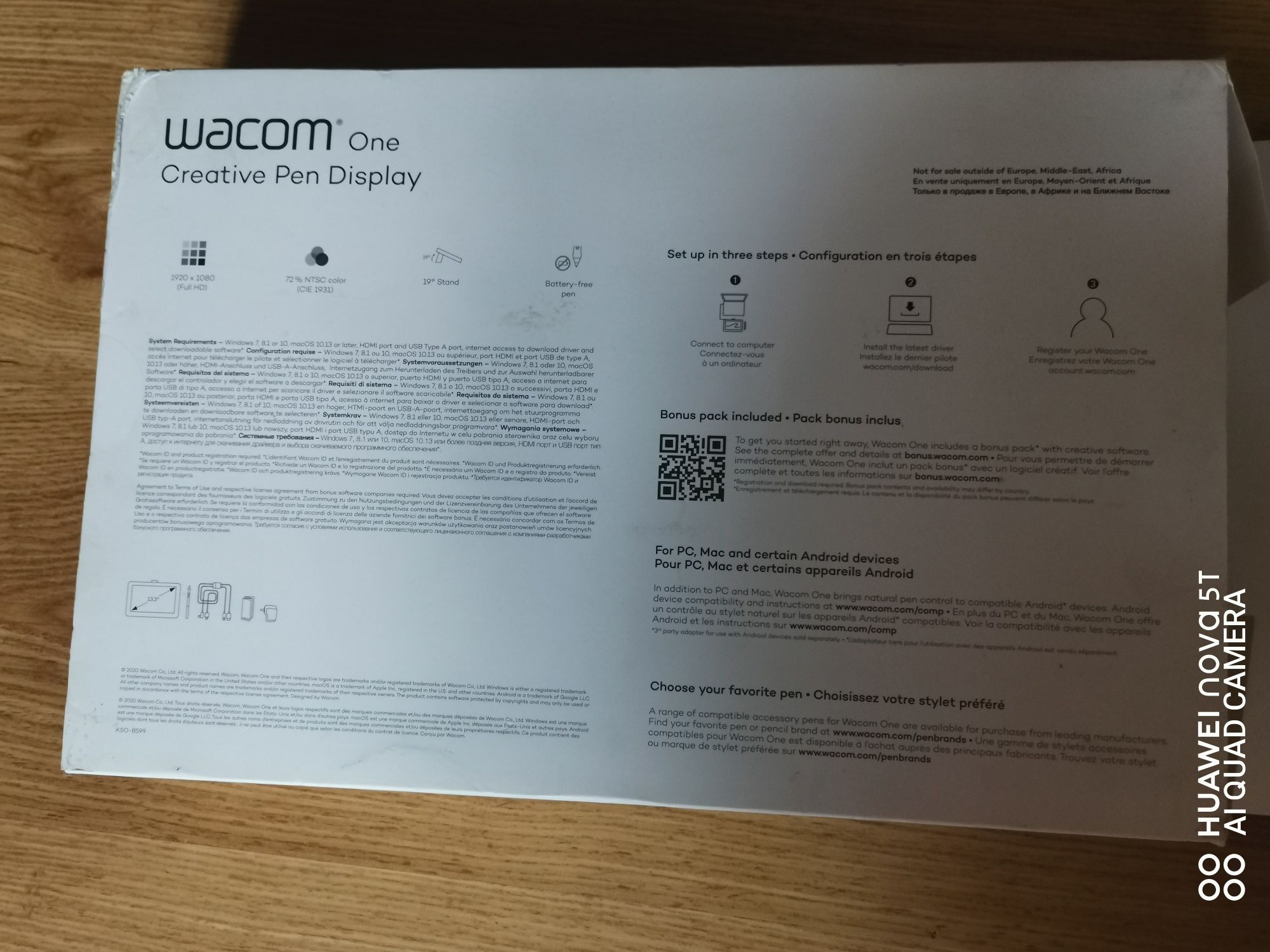 Wacom One 13 DTC133