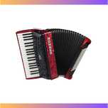 Akordeon klawiszowy HOHNER Bravo 96 basów RED + akcesoria / NOWY