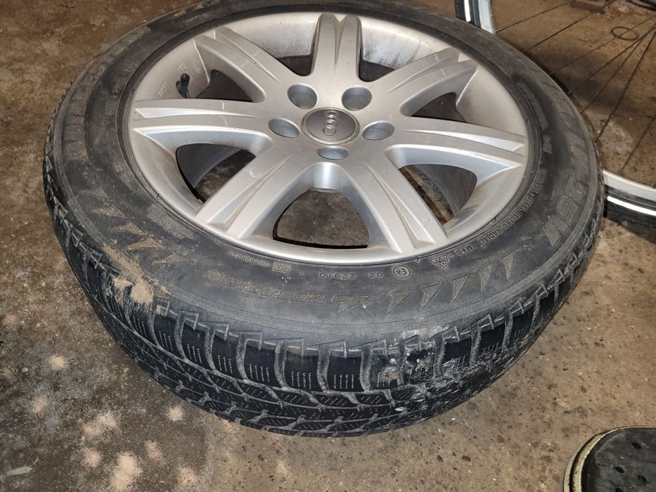 Alufelgi 16 Audi A4 b7 z oponami bridgestone 205/55R16