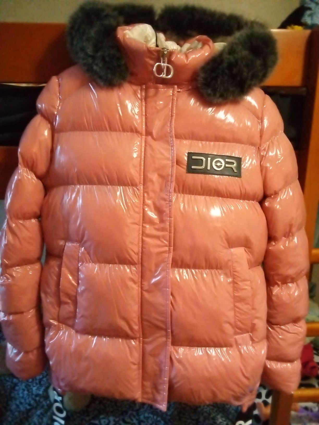 Зимова пухова куртка. Christian Dior