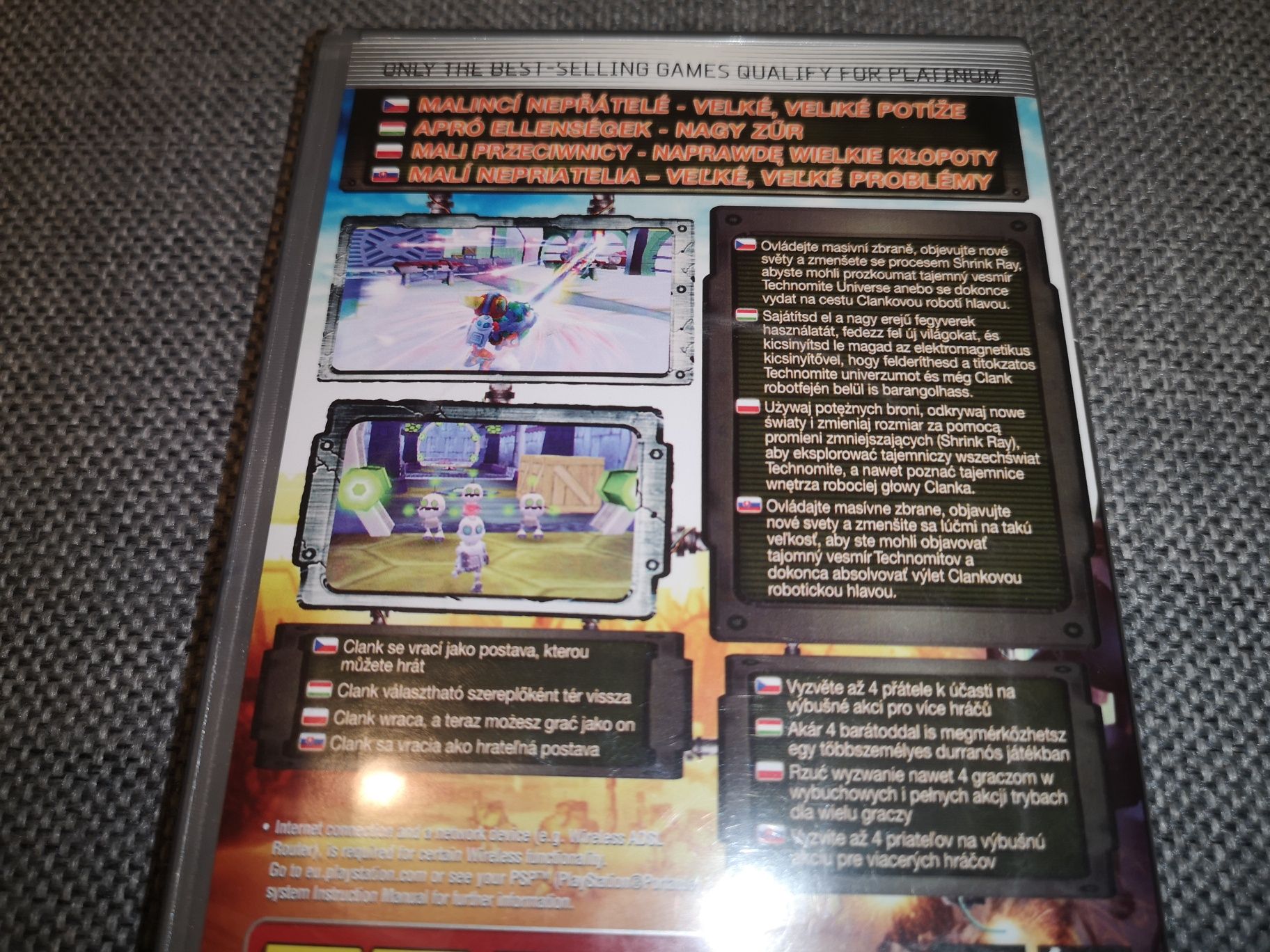 Ratchet & Clank Size Metters. PSP gra (komplet) kioskzgrami Ursus
