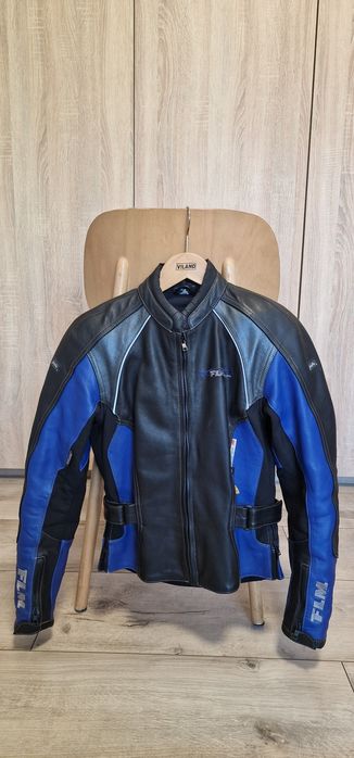 Шкіряна Жіноча мотокуртка FLM