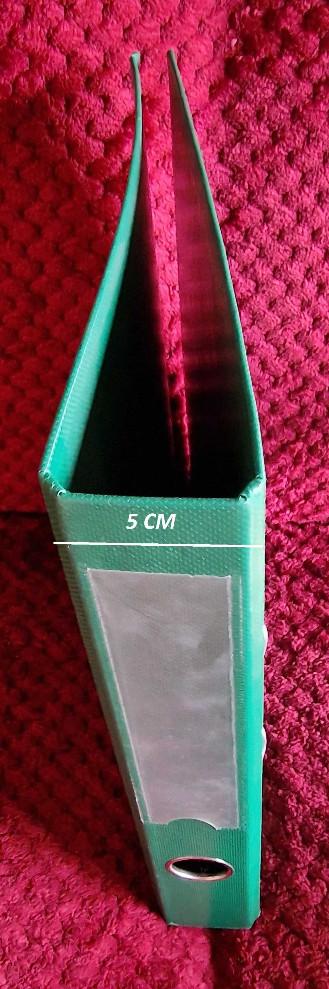 Segregator wąski zielony, grzbiet 5 cm