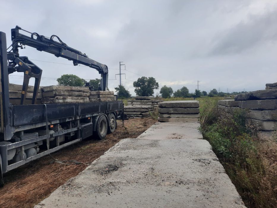 Drogi dojazdowe,tymczasowe, płyty betonowe-Wynajem Wrocław