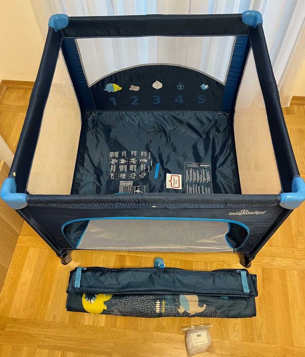 Kojec dziecięcy Baby Design + moskitiera.