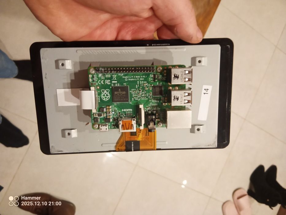 Wyświetlacz rasbery pi