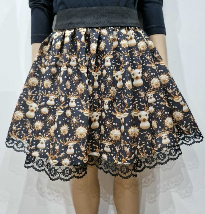 Spódniczka świąteczna  104/110