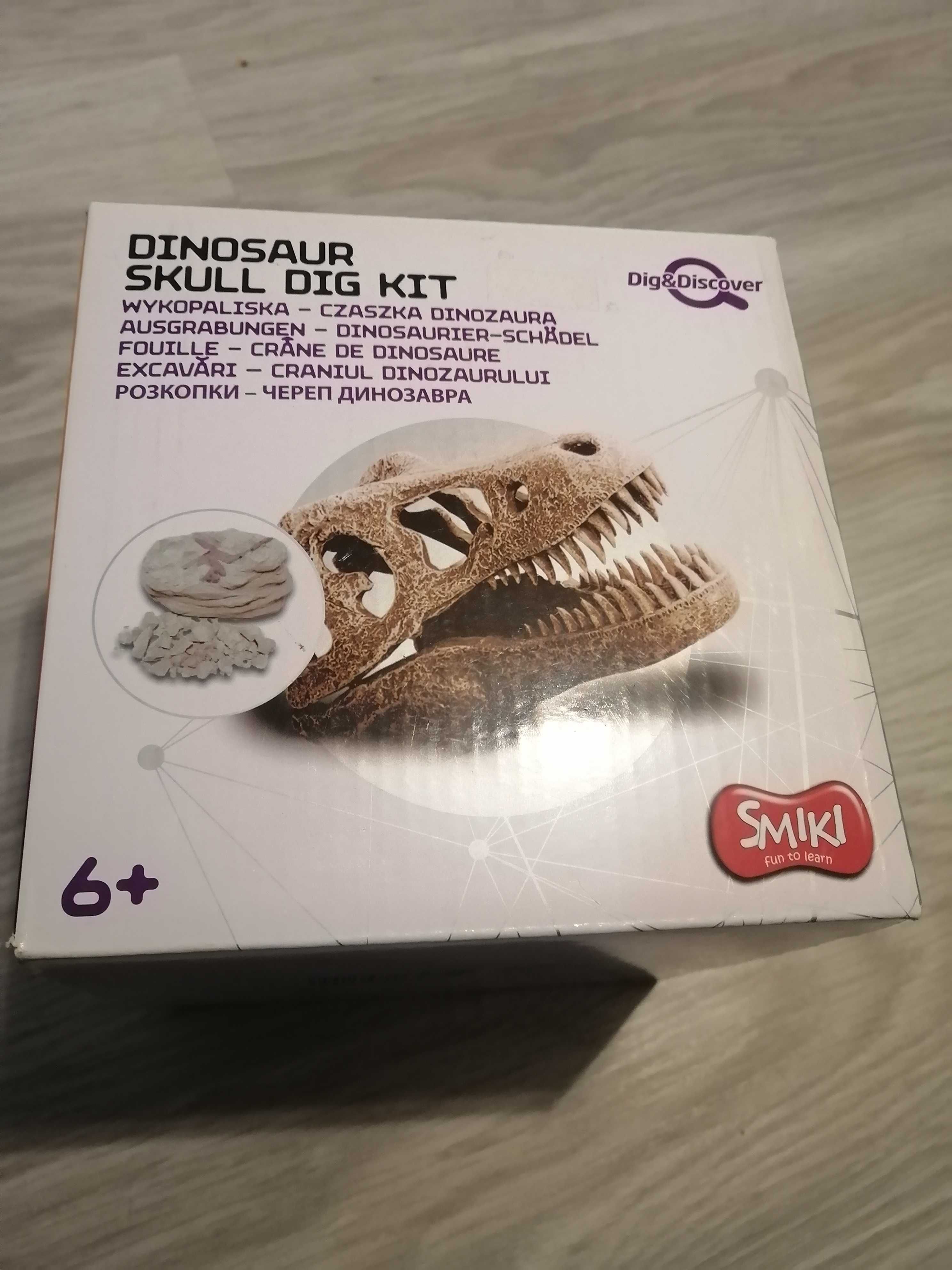 Dinosaur skull digo kit smiki wykopaliska czaszka dinozaura